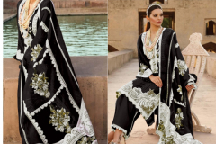 Serine D.No. S-85 Cotton Embroidered Pakistani Salwar Suits Collection Design S-85E to S-85H Series (8)