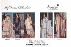 Serine Festival Chichenkari Lawn Cotton Pakistani Collection Design 51001 to 51005 Series (11)