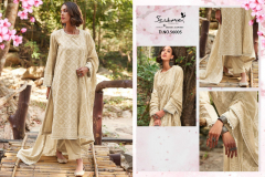 Serine Lawnkari Lawn Cotton Embroidered Pakistani Salwar Suit Collection Design 56001 to 56005 Series (10)