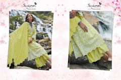 Serine Lawnkari Lawn Cotton Embroidered Pakistani Salwar Suit Collection Design 56001 to 56005 Series (6)