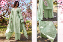 Serine Lawnkari Lawn Cotton Embroidered Pakistani Salwar Suit Collection Design 56001 to 56005 Series (7)
