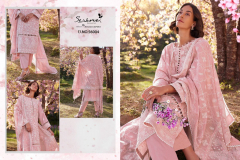 Serine Lawnkari Lawn Cotton Embroidered Pakistani Salwar Suit Collection Design 56001 to 56005 Series (8)