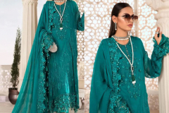 Serine Pakistani Suits Maria B. Chiffons Vol 02 Designer Pakistani Salwar Suits Design 52001 to 52003 Series (2)