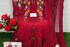Serine Pakistani Suits Maria B. Chiffons Vol 02 Designer Pakistani Salwar Suits Design 52001 to 52003 Series (4)