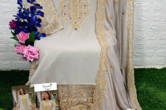 Serine S-88 Designer Georgette With Embroidery Pakistani Suits Design S-88A to S-88D Series (3)