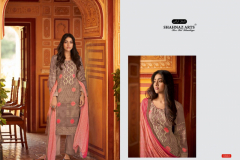 Shahnaz Arts Gulbahar Pashmina Suits Design 5501 to 5508 Series 9