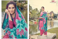 Shahnaz Arts Gulshan Vol 3 Pashmina Suits Design 3001 to 3008 Series 6