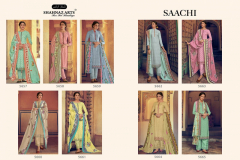 Shahnaz Arts Saachi Design 5657 to 5665 Series 3