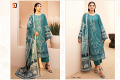 Sharaddha Designer Chevron Vol 01 Lawn Cotton Pakistani Suits Collection Design 1001 to 1004 Series (3)
