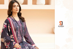 Sharaddha Designer Chevron Vol 01 Lawn Cotton Pakistani Suits Collection Design 1001 to 1004 Series (8)