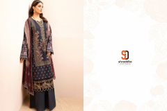 Sharaddha Designer Chevron Vol 01 Lawn Cotton Pakistani Suits Collection Design 1001 to 1004 Series (9)