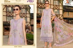 Sharaddha Designer M. Print Vol 14 Lawn Cotton Pakistani Suits Collection Design 14001 to 14004 Series (2)