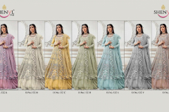 Shenyl Fabs 132 Colours Pakisthani Suits Premium Wedding Collection Design A-132 to G-132
