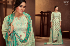 Shichi Naaz Linen Silk Long Kurti With Dupatta Collection Design 103 to 108 Series (5)