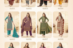Shiv Gori Silk Mills Panjabi Kudi Vol 46 Cotton Printed Suits collection Design 46001 to 46012 Series (3)