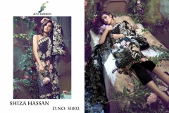 Shiza Hasan Soft Net Juvi Fashion Suits 12