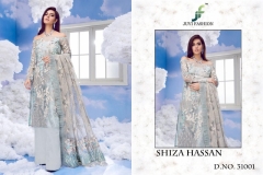 Shiza Hasan Soft Net Juvi Fashion Suits 4