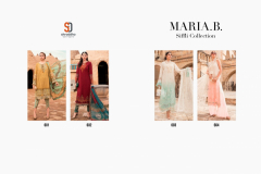 Shraddha Designer Maria B Siffli Collection Pakistani Design 601-604 Series (3)