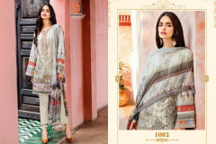 Shraddha Designer Marjaan Remix Lawn Cotton Pakistani Salwar Suits Design 1001 to 1005 Series (2)