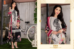 Shraddha Designer Marjaan Remix Lawn Cotton Pakistani Salwar Suits Design 1001 to 1005 Series (3)