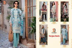 Shraddha Designer Marjaan Remix Lawn Cotton Pakistani Salwar Suits Design 1001 to 1005 Series (6)