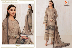 Shraddha Designer Ramsha Vol 1 Pure Lawn Cotton Pakisatni Print Salwar Suit Collection Design 1001 to 1004 Series (15)