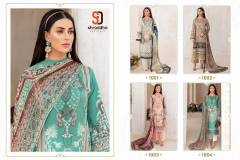Shraddha Designer Ramsha Vol 1 Pure Lawn Cotton Pakisatni Print Salwar Suit Collection Design 1001 to 1004 Series (17)