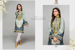 Shraddha Designer Vintage Vol 4 Lawn Cotton Dress 501-504 Series (2)