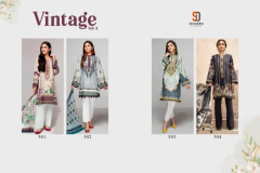Shraddha Designer Vintage Vol 4 Lawn Cotton Dress 501-504 Series (5)