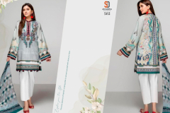 Shraddha Designer Vintage Vol 4 Lawn Cotton Dress 501-504 Series (6)