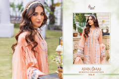 Shree Fabs Adan Libaas Schiffli Collection Vol 08 Cotton Pakistani Suits Design 3091 to 3095 Series (10)