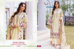 Shree Fabs Adan Libaas Schiffli Collection Vol 08 Cotton Pakistani Suits Design 3091 to 3095 Series (7)