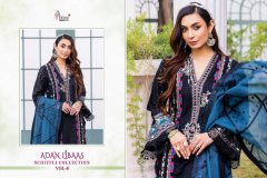 Shree Fabs Adan Libaas Schiffli Collection Vol 08 Cotton Pakistani Suits Design 3091 to 3095 Series (8)