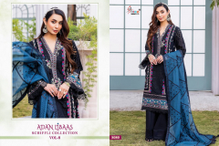 Shree Fabs Adan Libaas Schiffli Collection Vol 08 Cotton Pakistani Suits Design 3091 to 3095 Series (9)