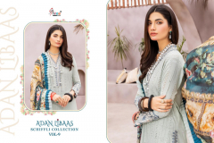 Shree Fabs Adan Libaas Schiffli Collection Vol 9 Pure Cotton Pakistani Salwar Suits Collection Design 3001 to 3007 Series (12)