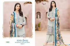Shree Fabs Adan Libaas Schiffli Collection Vol 9 Pure Cotton Pakistani Salwar Suits Collection Design 3001 to 3007 Series (14)