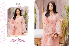 Shree Fabs Adan Libaas Schiffli Collection Vol 9 Pure Cotton Pakistani Salwar Suits Collection Design 3001 to 3007 Series (4)