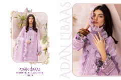 Shree Fabs Adan Libaas Schiffli Collection Vol 9 Pure Cotton Pakistani Salwar Suits Collection Design 3001 to 3007 Series (5)