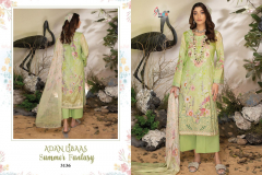 Shree Fabs Adan Libaas Summer Fantasy Pure Cotton Pakistani Salwar Suit Collection Design 3132 to 3139 Series (12)