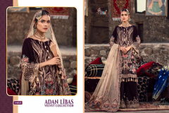 Shree Fabs Adan Libas Pure Velvet Collection Design 1461 to 1466 4