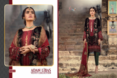 Shree Fabs Adan Libas Pure Velvet Collection Design 1461 to 1466 6
