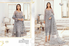 Shree Fabs Afrozeh Vol 02 Embroidery Collection Design 1384 to 1389