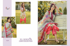 Shree Fabs Al Zohaib Lawn Collection Design 1617-1624 Printed Pakistani Suits (8)