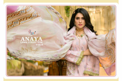 Shree Fabs Anaya Lawn Collection Vol 4 Pure Lawn Cotton Salwar Suit Design 1850 to 1855 Series (3)