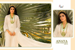 Shree Fabs Anaya Lawn Collection Vol 4 Pure Lawn Cotton Salwar Suit Design 1850 to 1855 Series (5)