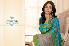 Shree Fabs Ayesha Zara Premium Collection Vol 07 Pure Cotton Pakisatni Suits Collection Design 3016 to 3019 Series (2)