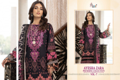 Shree Fabs Ayesha Zara Premium Collection Vol 07 Pure Cotton Pakisatni Suits Collection Design 3016 to 3019 Series (6)
