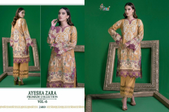 Shree Fabs Ayesha Zara Premium Collection Vol 6 Cotton Pakistani Suits Design 2456 to 2461 Series (10)