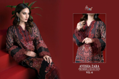 Shree Fabs Ayesha Zara Premium Collection Vol 6 Cotton Pakistani Suits Design 2456 to 2461 Series (13)