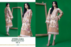 Shree Fabs Ayesha Zara Premium Collection Vol 6 Cotton Pakistani Suits Design 2456 to 2461 Series (5)